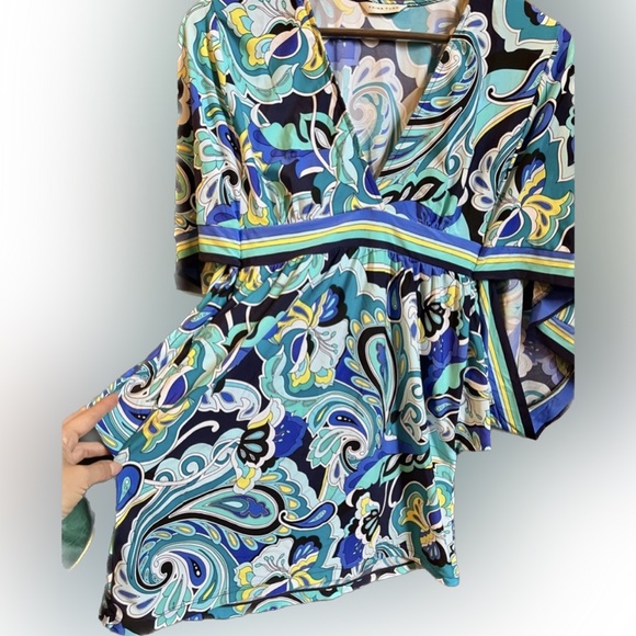 Trina Turk Ipanema Printed Swimsuit Cover-Up Tunic - Picture 2 of 6